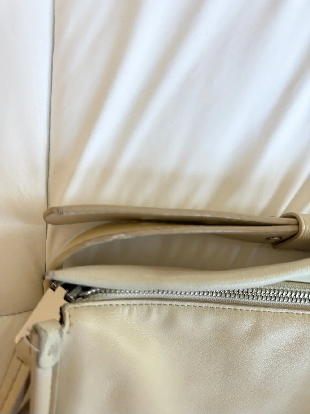 Proenza Schouler White Label Ivory Bag - Leather Cross-Body or Shoulder Bag